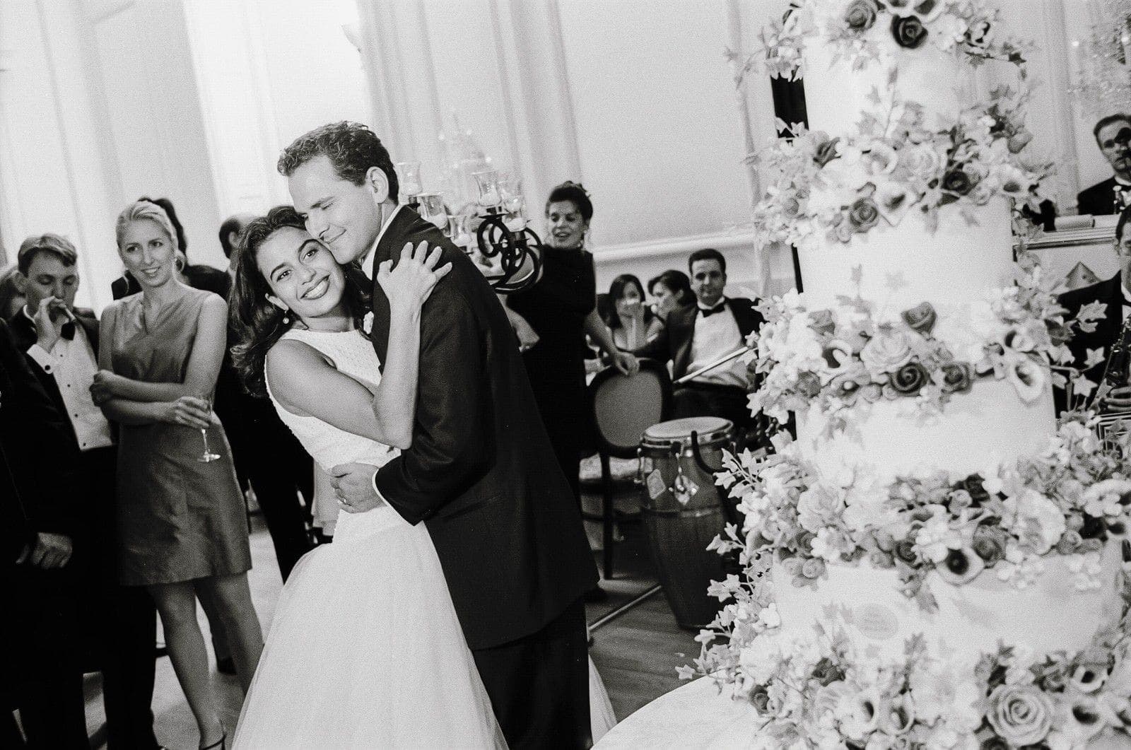 Wedding photography shot on film