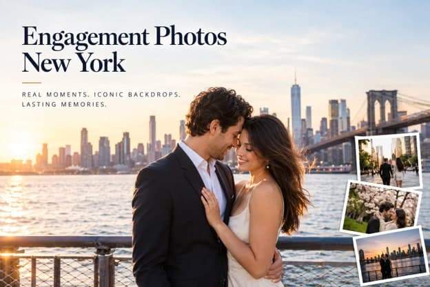Dreamy New York Engagement Photography for Couples in Love