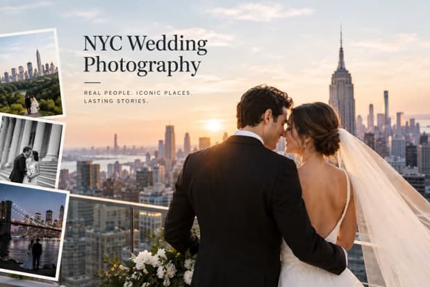 Every New York Wedding Has a Different Skyline Behind It