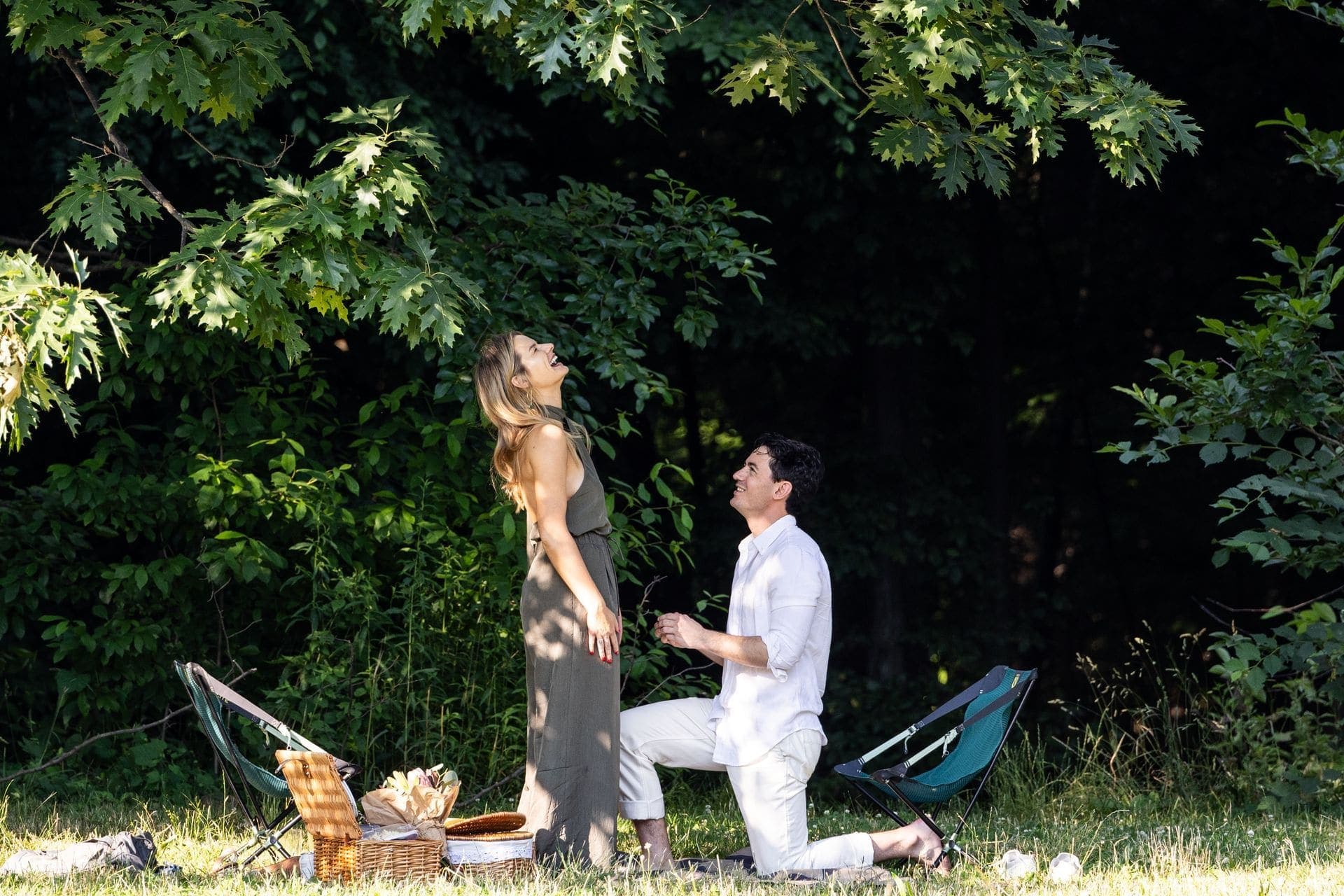 Secret proposal photography in NYC